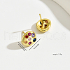 S925 Sterling Silver Nuggets Stud Earrings BX9782-3