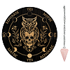 AHADEMAKER 1Pc Wood Pendulum Board DIY-GA0006-20H-1