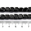 Natural Black Onyx Beads Strands G-G177-E15-02-5