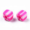 Handmade Polymer Clay Beads Strands CLAY-N010-074-07-4