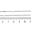 Brass Curb Chains Necklaces for Women NJEW-D302-06P-3