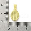 Rack Plating Brass Enamel Pendants KK-B091-15F-3