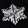 Transparent Acrylic Connector Charms TACR-T028-07A-3
