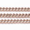 Ion Plating(IP) 304 Stainless Steel Curb Chains CHS-H009-29RG-1