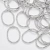 100Pcs Alloy Open Back Bezel Pendants FIND-TAG0001-10-1