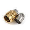 304 Stainless Steel Magnetic Clasps STAS-C127-13GP-2