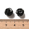 Dyed & Heated Natural Black Agate Scattered Beads G-O156-B-05A-3