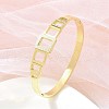 Ion Plating(IP) 304 Stainless Steel Hinged Bangles for Women BJEW-A011-17G-1