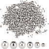 Unicraftale 330Pcs 6 Style 202 Stainless Steel Beads STAS-UN0026-91-1