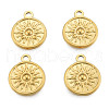 Ion Plating(IP) 201 Stainless Steel Pendants STAS-N098-223LG-2