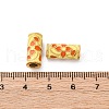 304 Stainless Steel Enamel European Beads STAS-I331-29G-4