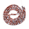 Baking Painted Glass Beads Strands X1-DGLA-N003-4mm-A03-3