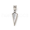 Brass Shell Pendants KK-D328-25P-1