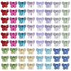 72Pcs 12 Colors Transparent Birthstone Glass Beads GLAA-ZZ0001-02-2