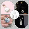   18Pcs 3 Styles 201 Stainless Steel Stamping Blank Tag Pendants STAS-PH0005-63-6