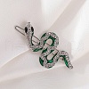Snake Alloy Hair Bobbin Pins PW-WGE797C-13-1