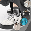 DICOSMETIC 40Pcs 2 Colors Spray Printed Alloy Aglets for Shoelaces FIND-DC0005-08-7