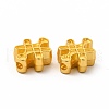 Rack Plating Alloy Beads PALLOY-A001-47MG-2