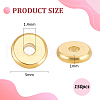 BENECREAT Brass Spacer Beads KK-BC0014-22A-2
