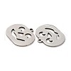 Non-Tarnish 201 Stainless Steel Pendants STAS-E200-03P-2