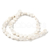 Geark Cross Natural Magnesite Beads Strands G-N0131-04C-3