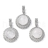 Natural Quartz Crystal Pendants G-K339-04P-07-1