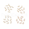 Electroplate Glass Charms PALLOY-JF04004-2