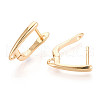 Brass Hoop Earring Findings KK-N267-23A-G-3