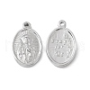 Non-Tarnish 201 Stainless Steel Pendants STAS-J401-VC624-1
