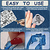 PVA Water-soluble Embroidery Aid Drawing Sketch DIY-WH0514-026-4