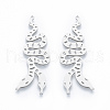 Non-Tarnish 201 Stainless Steel Pendants STAS-N090-LA910-1-1
