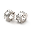 Rack Plating Alloy Rhinestone European Beads PALLOY-P289-36P-3