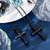 Beebeecraft 2Pcs 316 Surgical Stainless Steel Pendants STAS-BBC0006-13EB-4