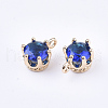 Transparent Glass Charms GLAA-T007-17A-2