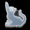 Lovely Cat Shape Candlestick Silicone Molds SIMO-C010-01A-5