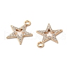 Alloy Rhinestone Pendants FIND-G055-05G-3