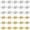 10 Sets 2 Colors Brass Magnetic Clasps KK-CJ0001-90-5