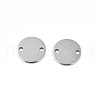 304 Stainless Steel Connector Charms STAS-N095-116C-01-2