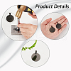 AHADERMAKER 20Pcs 201 Stainless Steel Pendants STAS-GA0001-46-3