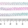 Transparent Painted Glass Beads Strands X1-DGLA-A034-T4mm-A10-3