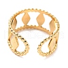 Ion Plating(IP) 304 Stainless Steel Finger Rings RJEW-L102-13G-4