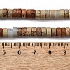 Natural Shoushan Stone Beads Strands G-L624-I10-3x6mm-5
