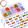 200Pcs 10 Colors Spray Painted Glass Beads GLAA-SZ0001-79-1