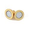 Rack Plating Brass Magnetic Clasps KK-Z070-20G-01-4