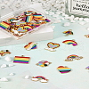 DIY Rainbow Color Pride Jewelry Making Finding Kit DIY-TA0004-73-27