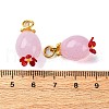 Handmade Lampwork Pendants LAMP-Z012-01G-4