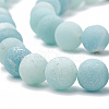 Natural Amazonite Beads Strands G-T106-188-2