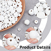   760Pcs 6 Styles Natural Wood Beads WOOD-PH0002-86-4