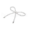 Alloy & Glass Bowknot Chandelier Component Links PALLOY-D360-01I-2