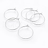 316 Surgical Stainless Steel Hoop Earring Findings STAS-P221-01A-P-1